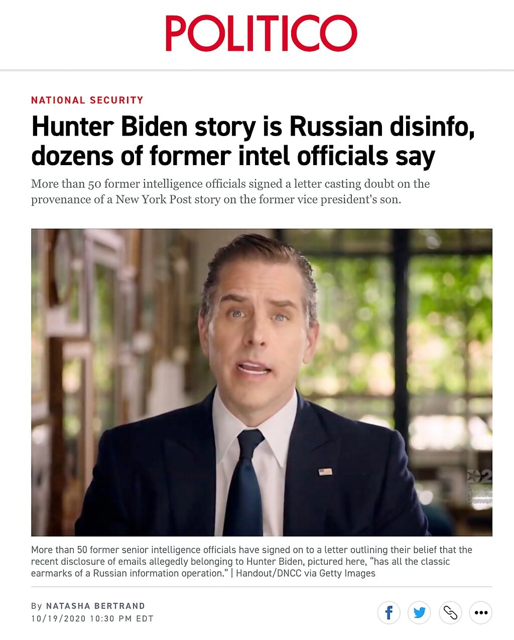 Click to enlarge hunter biden natasha pertrand propaganda politico