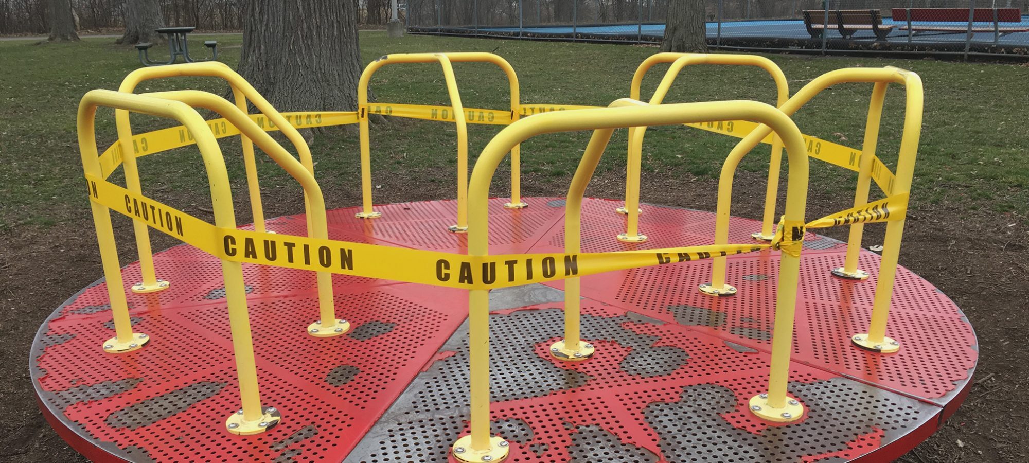 closed playground lockdown