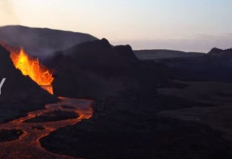 Fagradalsfjall volcano eruption