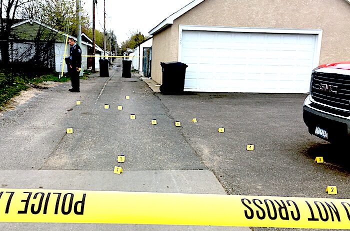 Click to enlarge crime scene