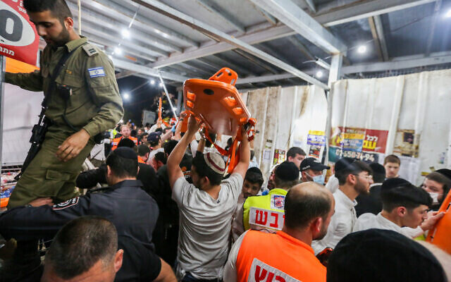 bleachers collapse meron israel