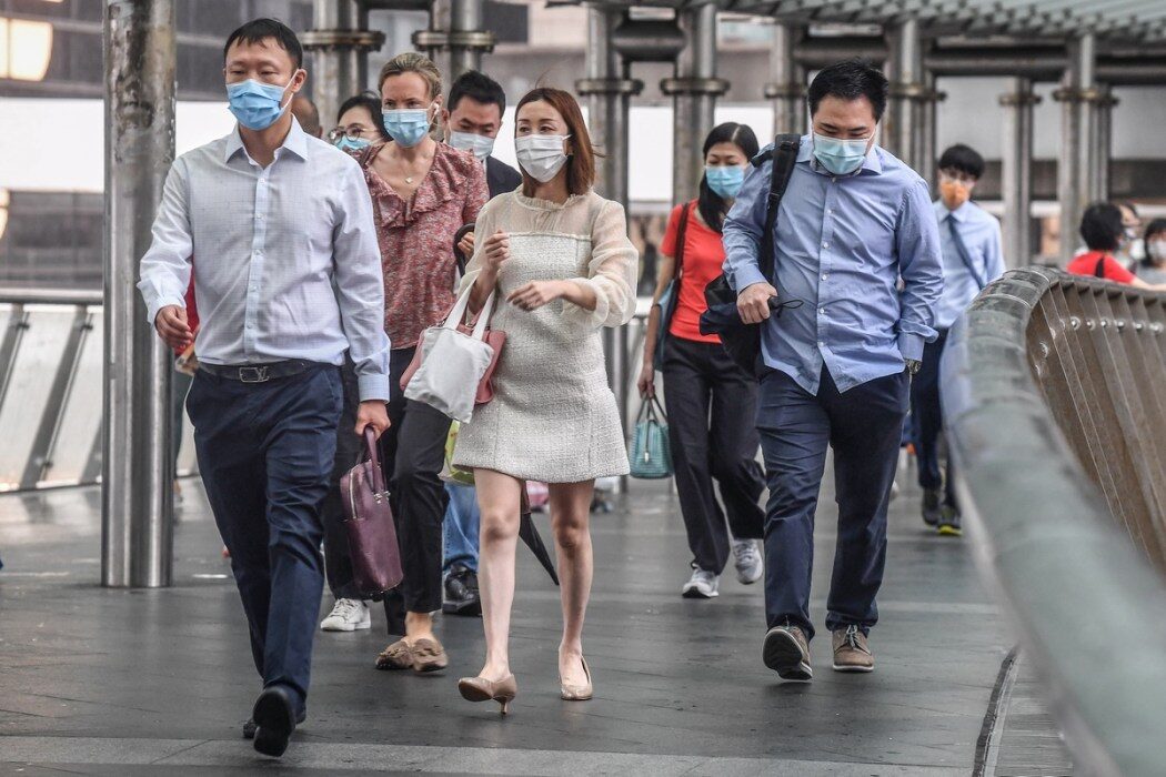 Click to enlarge hong kong mask covid