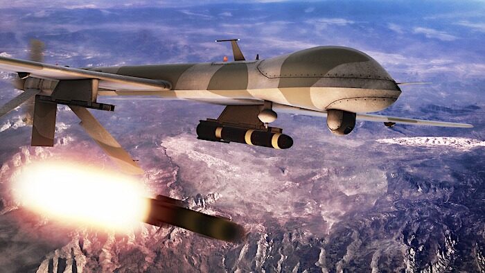 drone firing