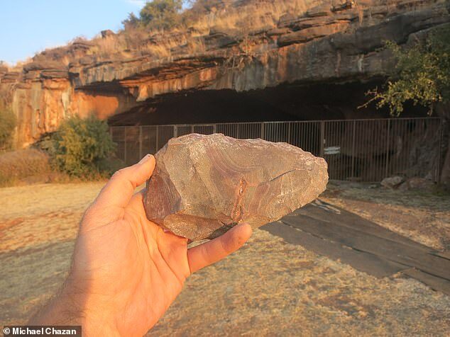 Click to enlarge wonderwerk cave early stone tools