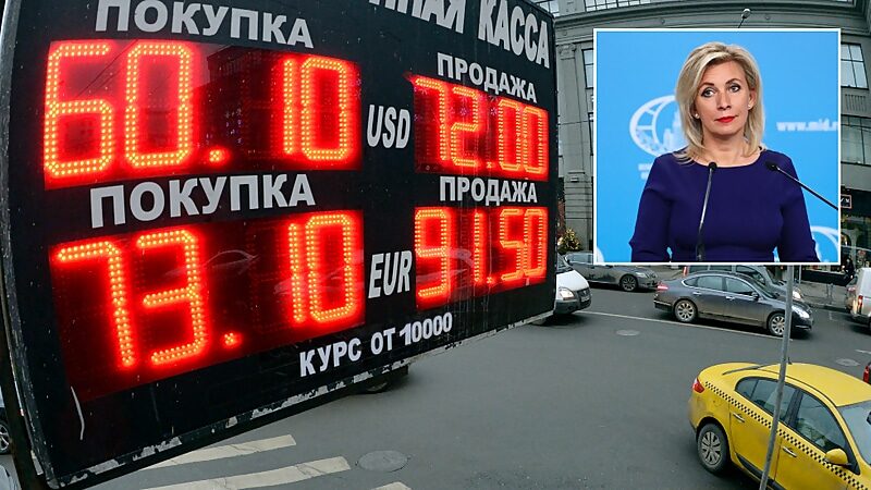 Maria Zakharova russia stock exchange