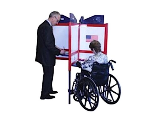 voting booths