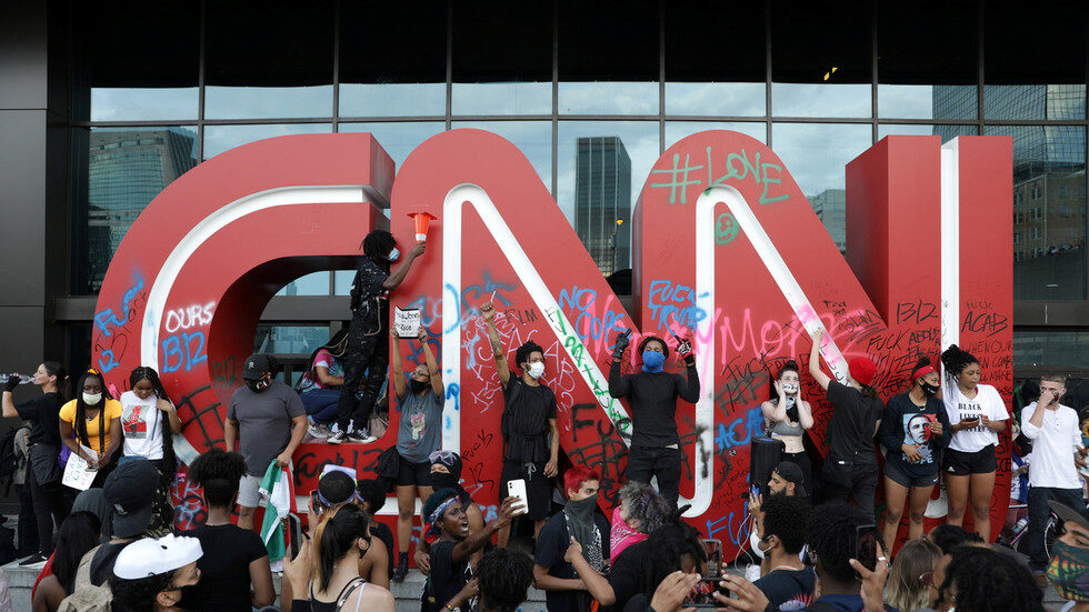 CNN BLM protesters building atlanta