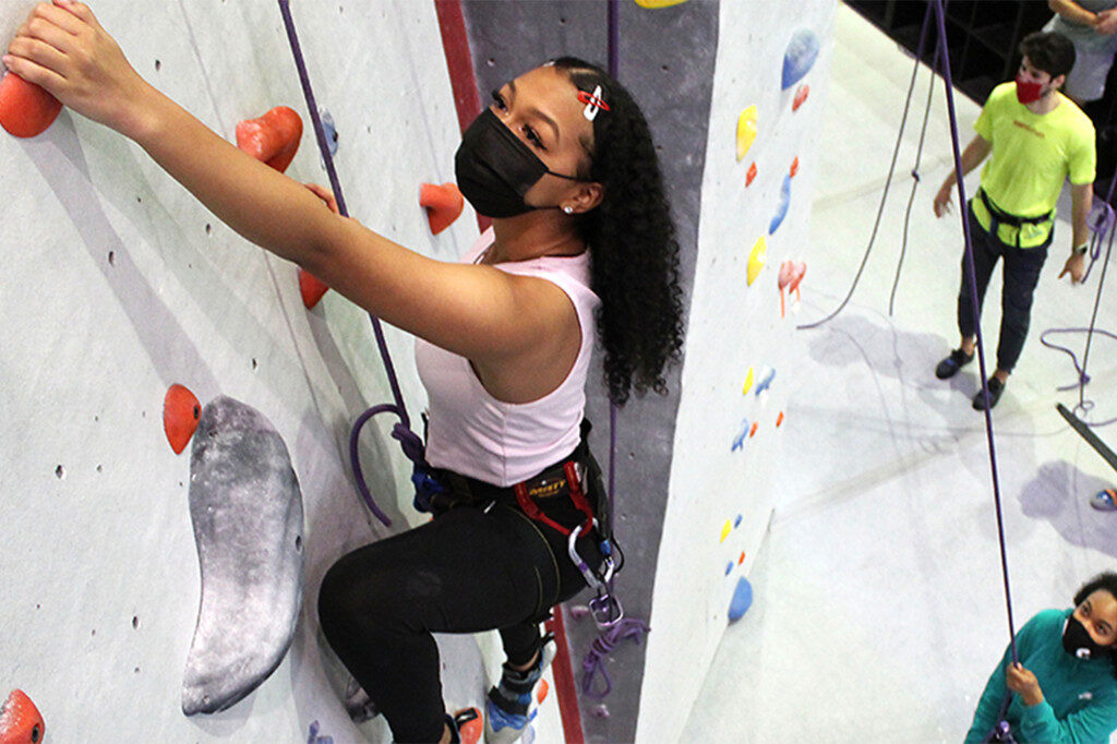 POC rock climbing course