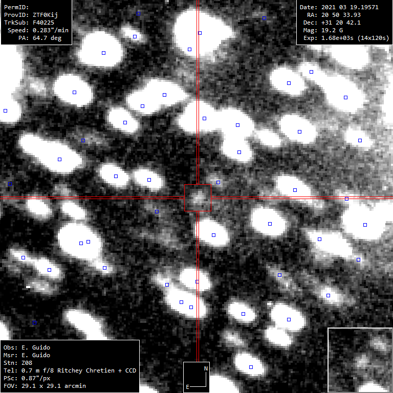 Comet C/2021 E3 ZTF