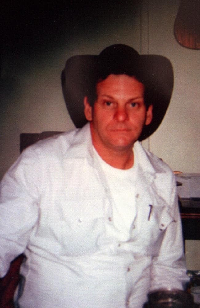 Click to enlarge Arthurell posed as a rodeo-loving cowboy