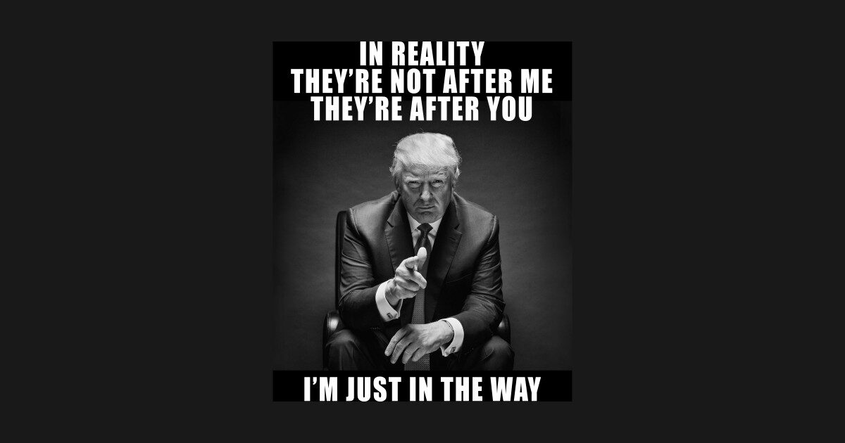 Click to enlarge trump meme after you i'm in the way