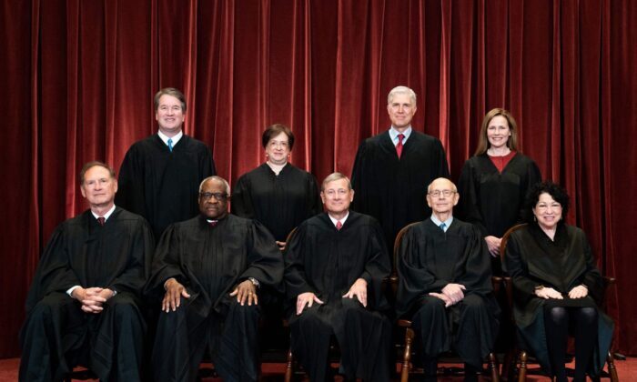 Click to enlarge 2021 US united states supreme court roster