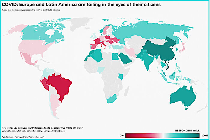 Map Covid global