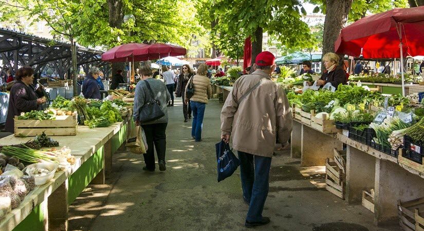 street market