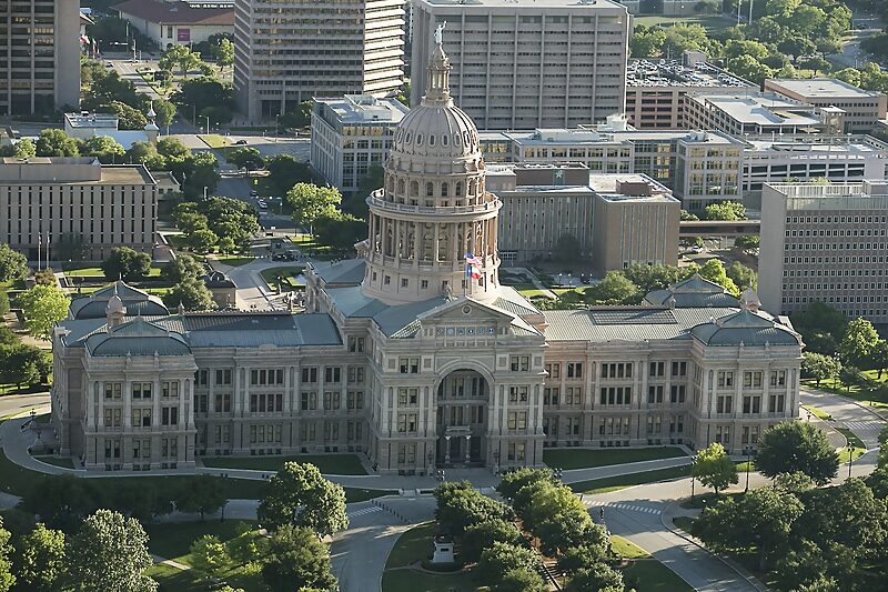 Click to enlarge texas legislature building capitol