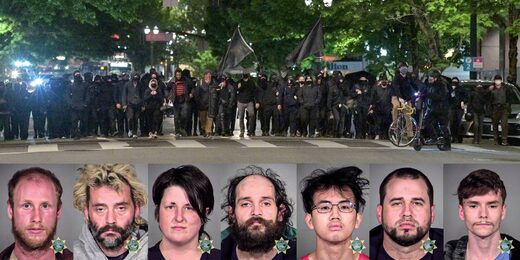 antifa rioters charged portland