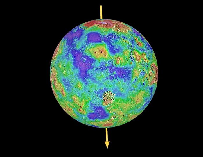 Click to enlarge Venus in colors
