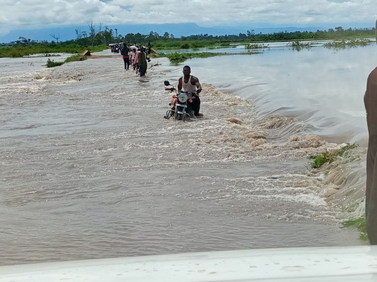 Floods in Butalejja, Uganda, May 2021.