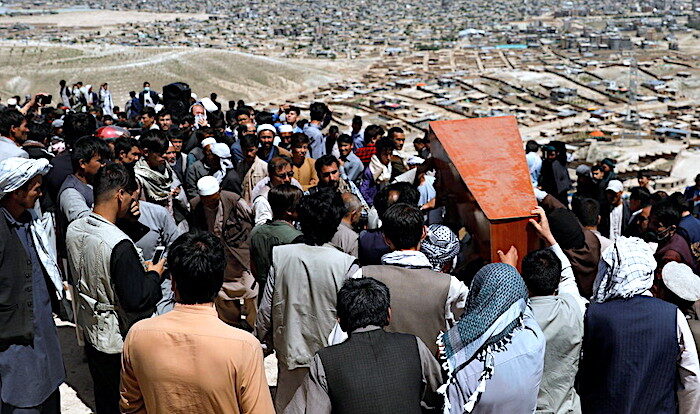 crowd coffin