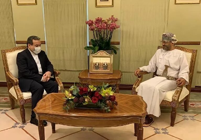 Click to enlarge Iran Oman foreign ministers meet