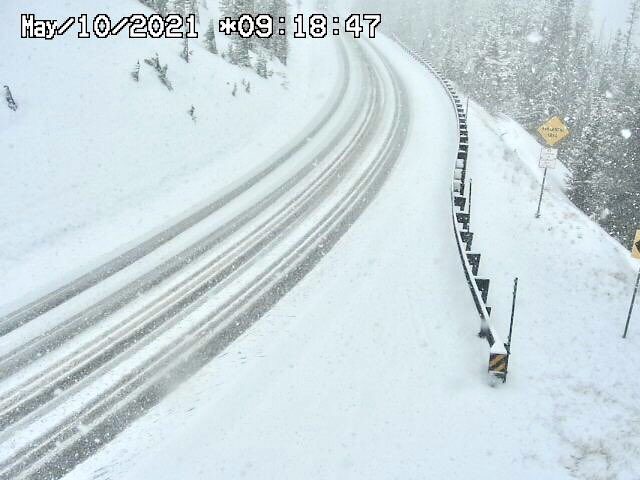 Interstate 70 near the Eisenhower-Johnson Memorial Tunnel in Colorado.