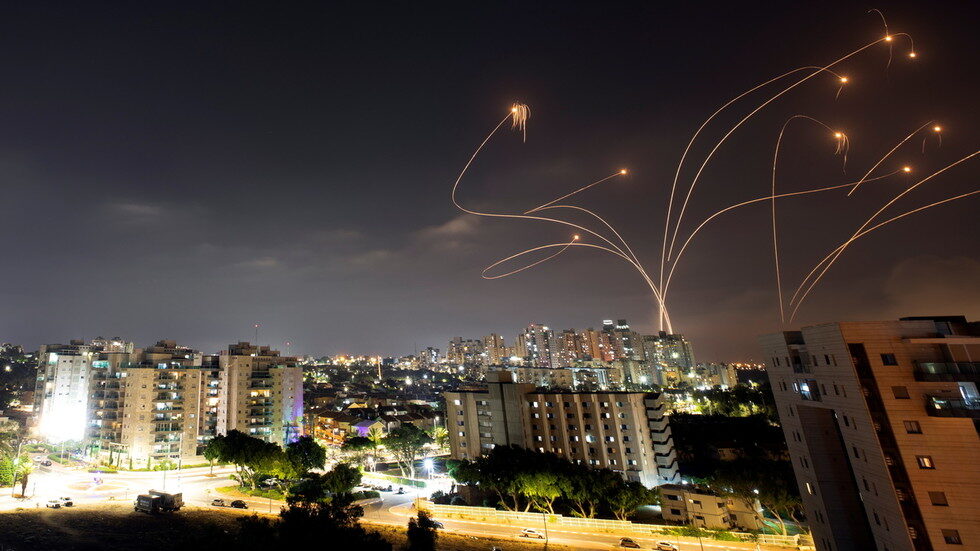 Click to enlarge iron dome rockets ashkelon hamas gaza