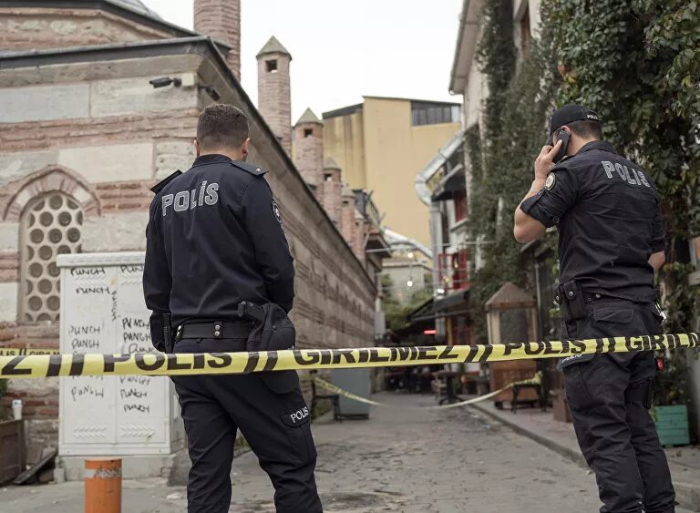 Click to enlarge James Le Mesurier murder scene istanbul