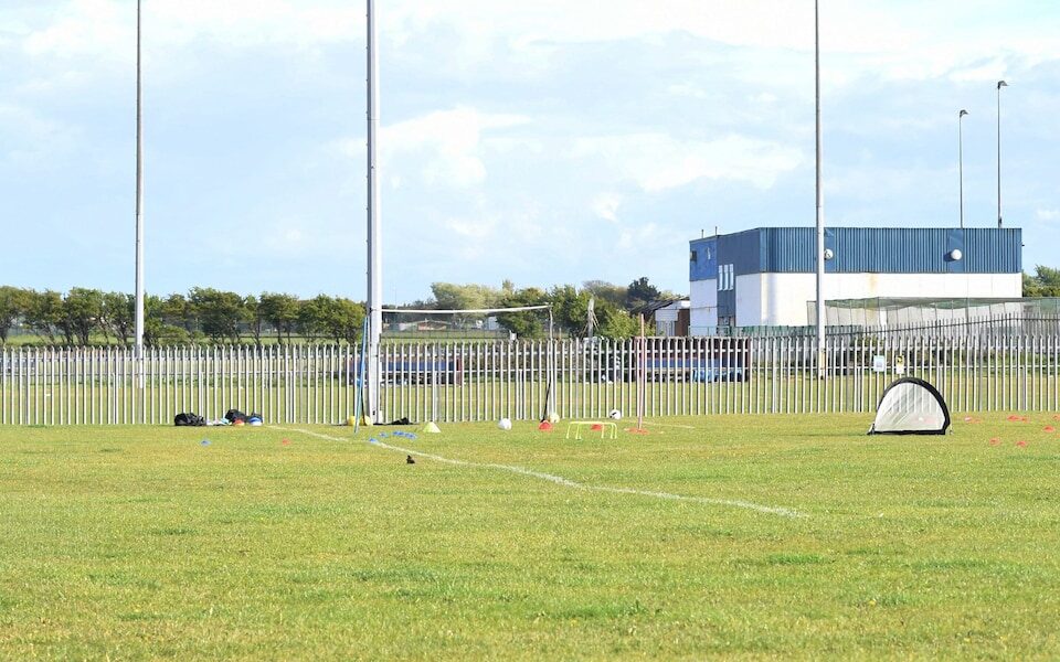 Police were called to the Blackpool grounds after reports a child was injured