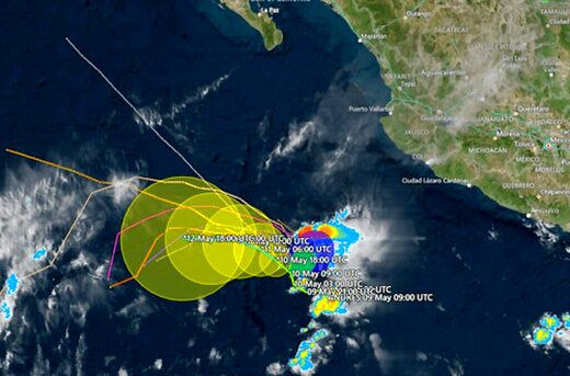 hurricane andres earliest 2021