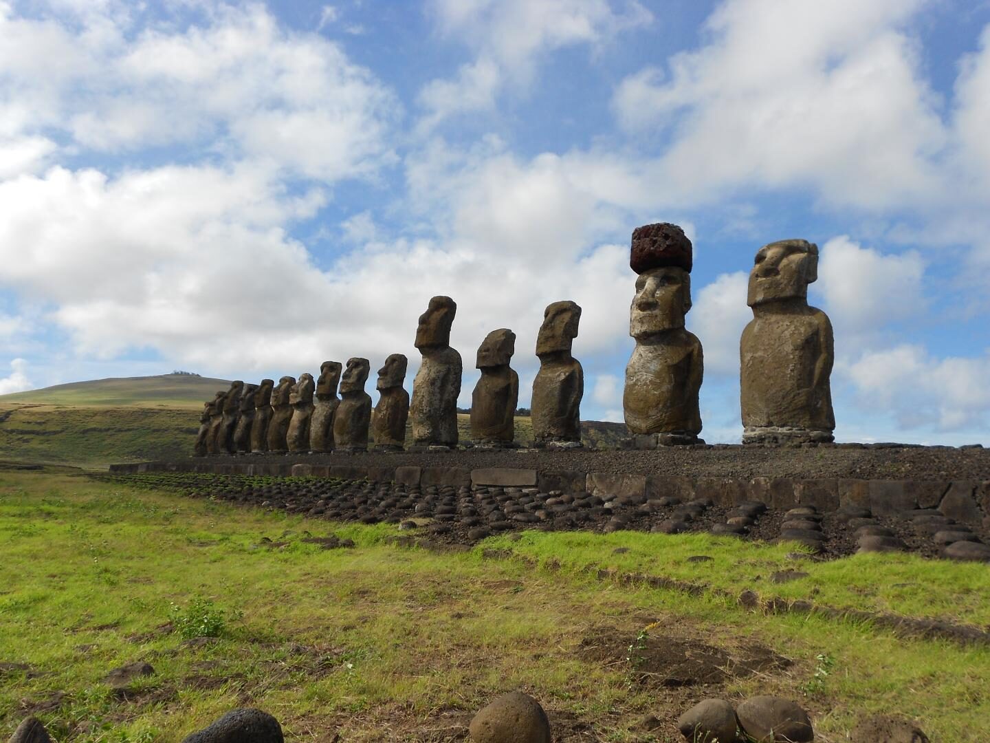 Click to enlarge South coast of Rapa Nui.