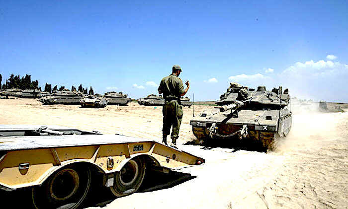 Click to enlarge Israeli tanks