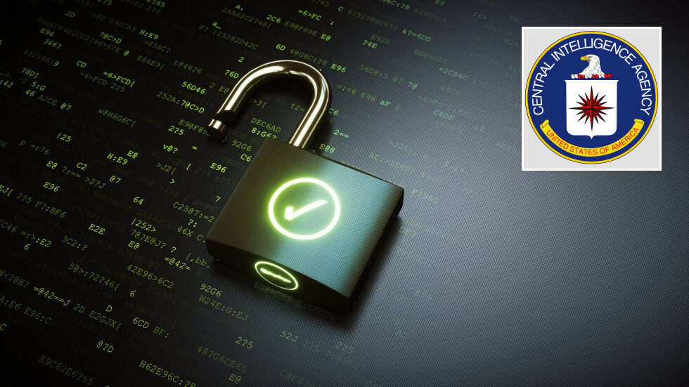 Click to enlarge CIA, cyber lock
