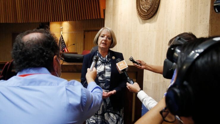 Click to enlarge Arizona Senate President Karen Fann