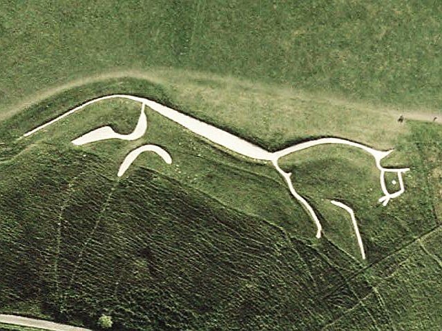 Click to enlarge Uffington White Horse