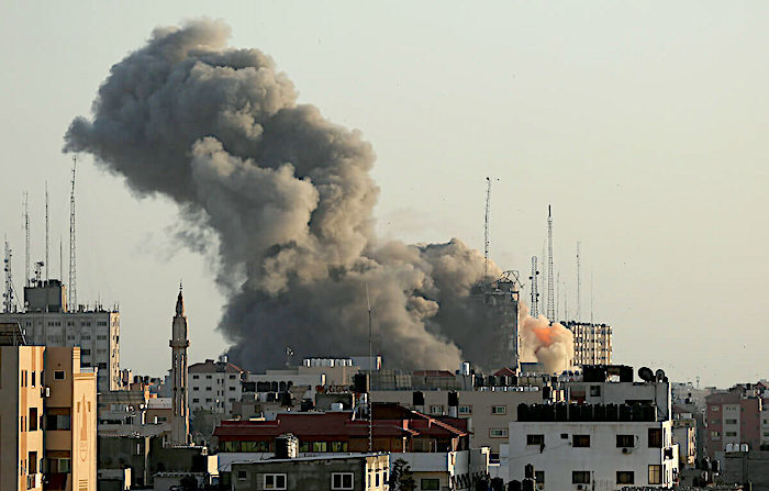 Click to enlarge Sharouk Tower collapse