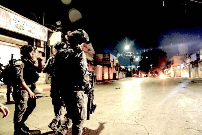 Click to enlarge Israeli police