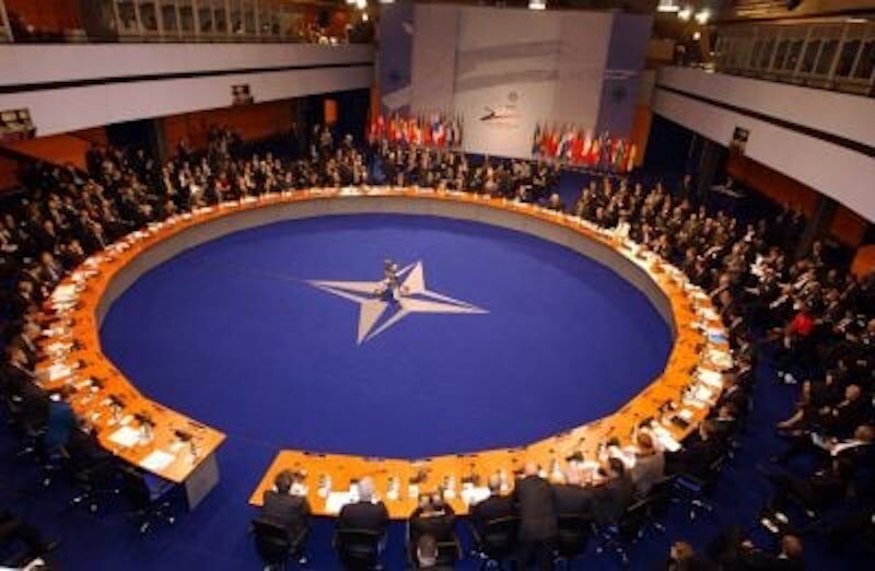 Click to enlarge NATO meeting