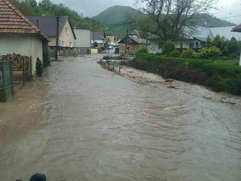 Click to enlarge Flash Floods in Žarnovica District, Slovakia, May 2021.
