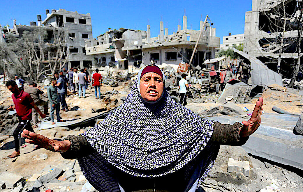 Palestine destruction