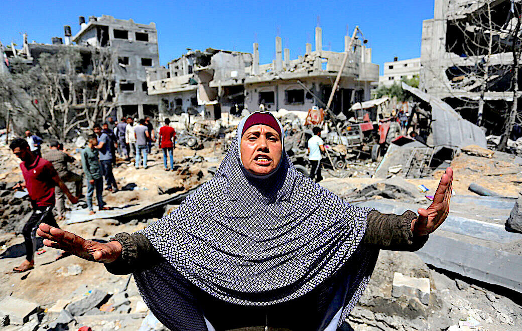 Click to enlarge Palestine destruction