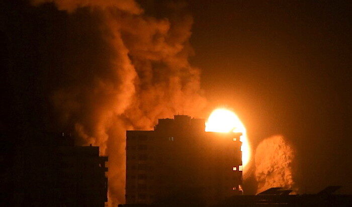 air strike gaza