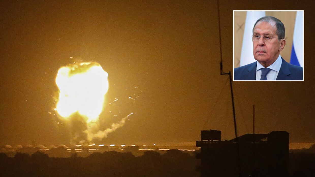 Lavrov and airstrike