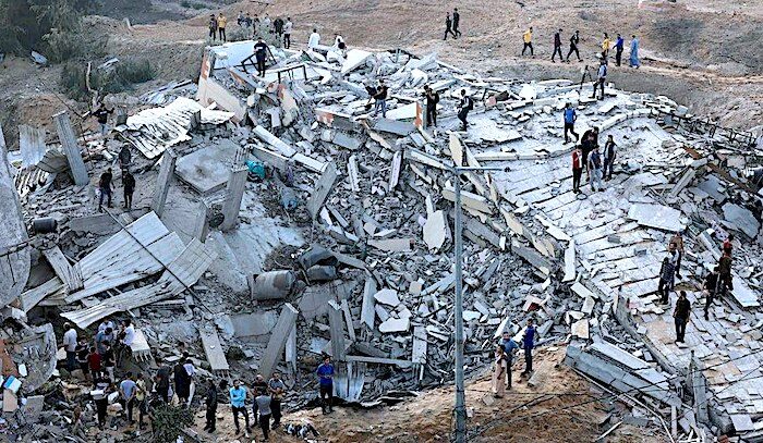 Bombed Beit Lahia