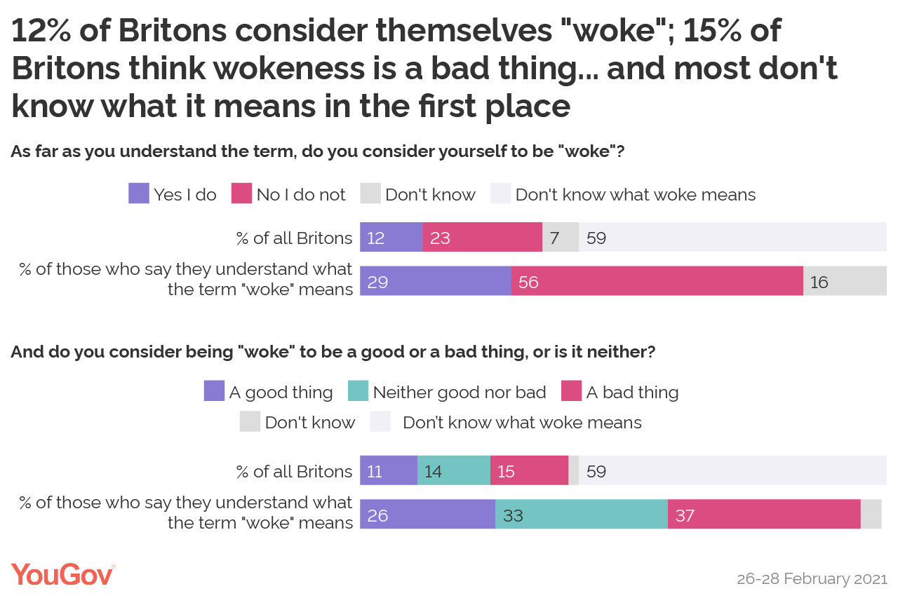 Click to enlarge britons woke survey