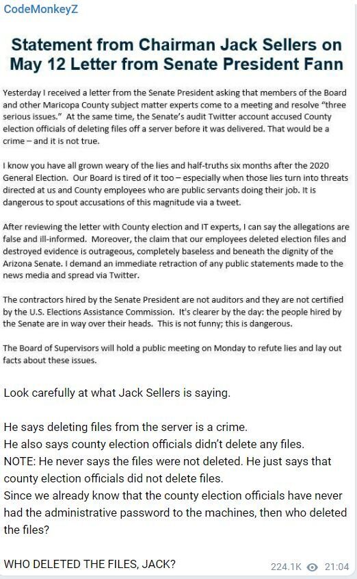 codemonkey jack sellers statement