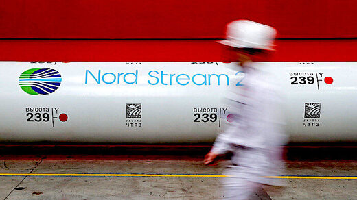 Putin hits out at plots to block Nord Stream