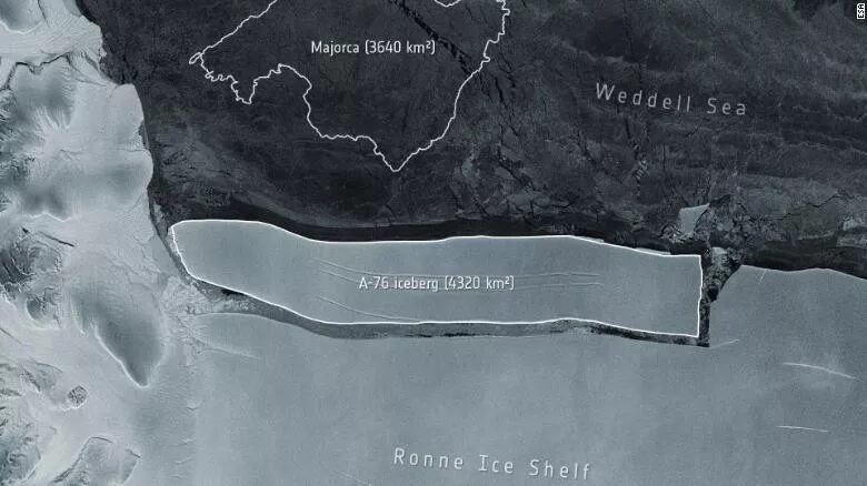 Click to enlarge Antarctica ice berg