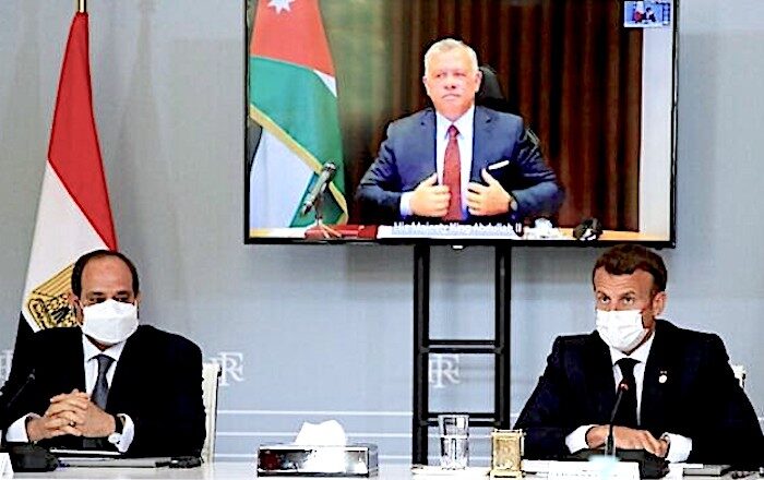 Click to enlarge Macron,Fatah,Abdullah