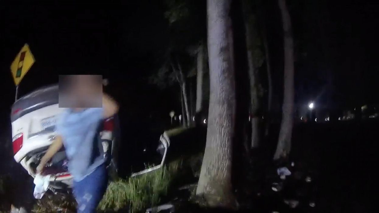 cops lifts car off baby virginia