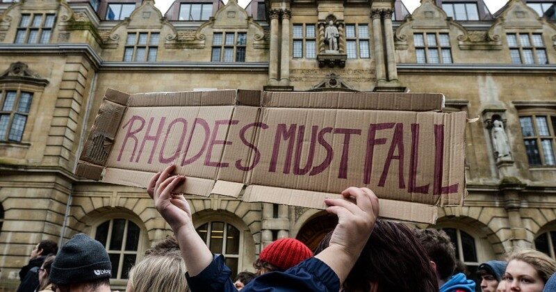 Click to enlarge protest statue cecil rhodes